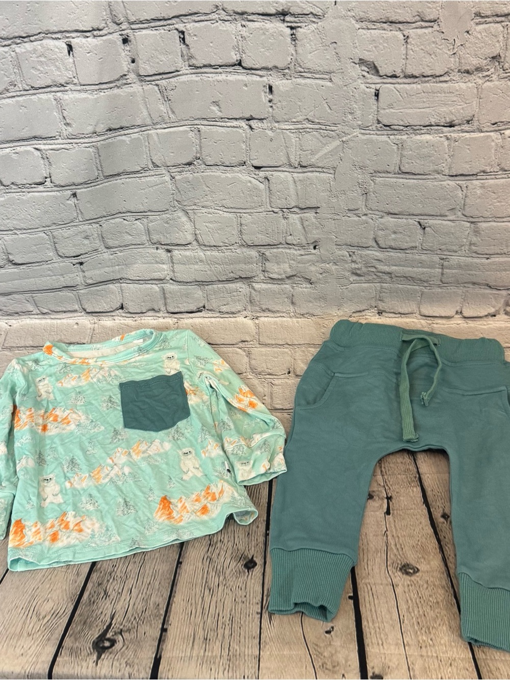 Laree + Co Yeti Pattern Bamboo Jogger Set